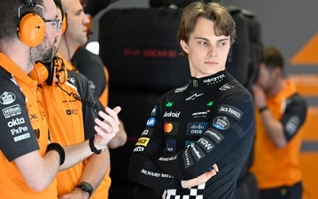 With 14 of the 24 races in the season completed, Oscar Piastri leads Lando Norris by just 9 points.