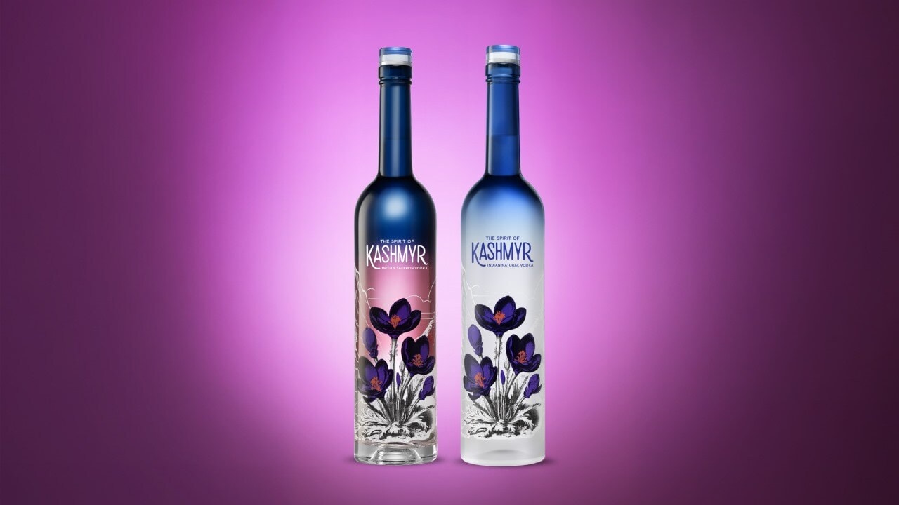 Radico Khaitan’s The Spirit of Kashmyr is available in two expressions: a natural variant ( ₹2,500) and one infused with saffron ( ₹3,000). (HT) Radico Khaitan’s The Spirit of Kashmyr is available in two expressions: a natural variant ( ₹2,500) and one infused with saffron ( ₹3,000). (HT)