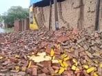 Punjab has been witnessing heavy rains in several districts. Punjab has been witnessing heavy rains in several districts.