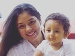 Rupali Ganguly talked about the changes in her body after her son's birth. Rupali Ganguly talked about the changes in her body after her son's birth.