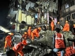 At least 17 people have lost their lives after a part of a four-storey building collapsed in Maharashtra's Palghar district At least 17 people have lost their lives after a part of a four-storey building collapsed in Maharashtra's Palghar district