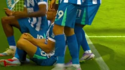 James Milner dedicates his goal to Diogo Jota. (Twitter) James Milner dedicates his goal to Diogo Jota. (Twitter)
