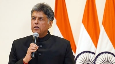 Manish Tewari was one of the Congress leaders chosen by Modi-led govt for diplomatic delegations after Op Sindoor. This picture shows him speaking in Addis Ababa, Ethiopia. (X) Manish Tewari was one of the Congress leaders chosen by Modi-led govt for diplomatic delegations after Op Sindoor. This picture shows him speaking in Addis Ababa, Ethiopia. (X)