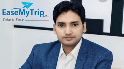 EaseMyTrip CMD Nishant Pitti. (Livemint) EaseMyTrip CMD Nishant Pitti. (Livemint)