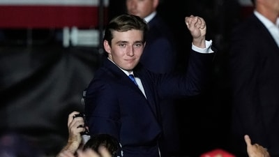 Does Barron Trump have a girlfriend? What we know about US President's son's dating life (AP Photo/Marta Lavandier) (AP) Does Barron Trump have a girlfriend? What we know about US President's son's dating life (AP Photo/Marta Lavandier) (AP)
