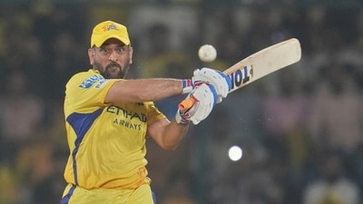 MS Dhoni led CSK in the second half of IPL 2025. (AP) MS Dhoni led CSK in the second half of IPL 2025. (AP)