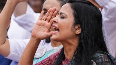 TMC MP Mahua Moitra sparked a row with comments on Amit Shah. (PTI)