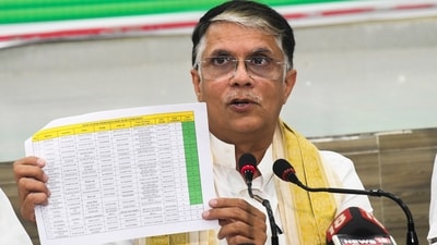 Congress leader Pawan Khera alleged that the EC told party workers that only individuals could file complaints and not political parties. (PTI) Congress leader Pawan Khera alleged that the EC told party workers that only individuals could file complaints and not political parties. (PTI)