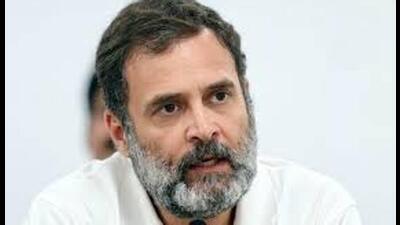 The court of the additional chief judicial magistrate (ACJM MP-MLA), Varanasi, had on November 28, 2024, rejected the application filed by Nageshwar Mishra seeking registration of an FIR against Rahul Gandhi. (HT file) The court of the additional chief judicial magistrate (ACJM MP-MLA), Varanasi, had on November 28, 2024, rejected the application filed by Nageshwar Mishra seeking registration of an FIR against Rahul Gandhi. (HT file)
