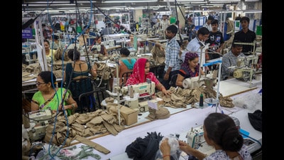 The disruption of 50% US tariff and its disproportionate impact on India’s labour-intensive manufacturing pockets will have to be tracked carefully to unleash effective mitigation. (REUTERS) The disruption of 50% US tariff and its disproportionate impact on India’s labour-intensive manufacturing pockets will have to be tracked carefully to unleash effective mitigation. (REUTERS)
