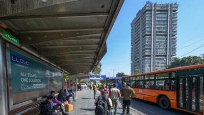 There are over 4,000 bus queue shelters in Delhi. (HT Archive) There are over 4,000 bus queue shelters in Delhi. (HT Archive)
