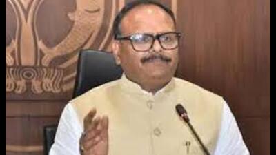 UP deputy chief minister Brajesh Pathak. (HT file)