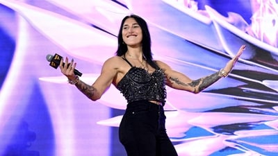 WWE star Rhea Ripley shares a scathing message after being mobbed by fans (Getty Images via AFP) WWE star Rhea Ripley shares a scathing message after being mobbed by fans (Getty Images via AFP)