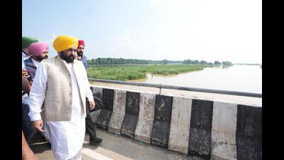 With Punjab facing one of the worst flood disasters in decades, chief minister Bhagwant Mann wrote to Prime Minister Narendra Modi on Sunday, requesting the release of ₹60,000 crore of pending funds from the central government and a revision of norms for compensation to farmers and others from the State Disaster Response Fund (SDRF) and National Disaster Response Fund (NDRF). With Punjab facing one of the worst flood disasters in decades, chief minister Bhagwant Mann wrote to Prime Minister Narendra Modi on Sunday, requesting the release of ₹60,000 crore of pending funds from the central government and a revision of norms for compensation to farmers and others from the State Disaster Response Fund (SDRF) and National Disaster Response Fund (NDRF).