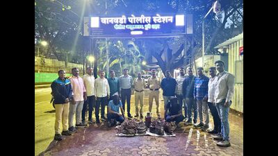 With the help of CCTV footage in the area and after getting information from the informers, the Police confirmed the identity of the accused involved in this theft.  (HT)