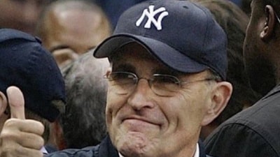 Rudy Giuliani had helped a domestic violence victim after which he was involved in the accident. (X/@GuntherEagleman) Rudy Giuliani had helped a domestic violence victim after which he was involved in the accident. (X/@GuntherEagleman)