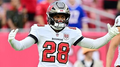 Shilo’s parents, Deion and Pilar Sanders, reacted to him being waived by the Tampa Bay Buccaneers. (Getty Images via AFP) Shilo’s parents, Deion and Pilar Sanders, reacted to him being waived by the Tampa Bay Buccaneers. (Getty Images via AFP)