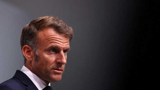 Macron’s letter comes after Netanyahu accused him of “fueling” the “antisemitism fire” with his call for a Palestinian state, remarks Macron denounced as “abject.” (AFP file photo)