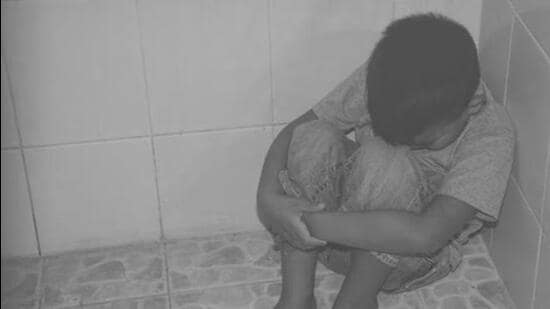 The assault reportedly ended when a relative of the minor began recording the incident on his phone. (Representative photo)