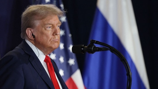 File photo of US President Donald Trump. (Photo by Gavriil GRIGOROV / POOL / AFP) (AFP)