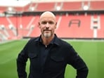 Bayer Leverkusen have sacked manager Erik Ten Hag after just two Bundesliga matches in charge, the club announced on September 1, 2025. (Photo by Ina FASSBENDER / AFP)