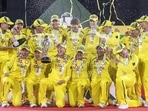 File image of Australia celebrate defeating England in the final of the ICC Women's Cricket World Cup match in Christchurch, New Zealand, Sunday. (AP)
