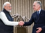 Indian Prime Minister Narendra Modi (left) met his Canadian counterpart Mark Carney on the sidelines of the 51st G7 Summit, in Kananaskis, Canada in June. (ANI)