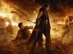 Naslen and Kalyani Priyadarshan in a still from Dominic Arun's Lokah: Chapter 1 - Chandra. 
