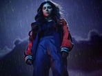 Kalyani Priyadarshan plays the titular character in Dominic Arun's superhero film Lokah: Chapter 1 – Chandra.