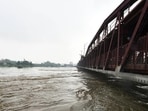 The Yamuna water was likely to enter low-lying areas of Haryana. (ANI/File) The Yamuna water was likely to enter low-lying areas of Haryana. (ANI/File)