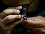 Most jewelers now sell both natural and man-made diamonds. Most jewelers now sell both natural and man-made diamonds.