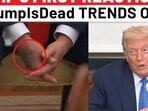Amid viral #TrumpIsDead trends, President Trump denies health rumors—claiming he’s “never felt better” after a brief public absence and bruised hand photos stir speculation Amid viral #TrumpIsDead trends, President Trump denies health rumors—claiming he’s “never felt better” after a brief public absence and bruised hand photos stir speculation