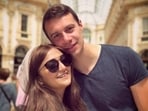 Monali Thakur and Maik Richter Monali Thakur and Maik Richter