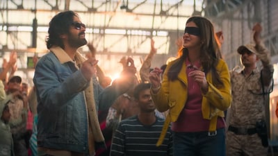 Aankhon Ki Gustaakhiyan OTT release date: Vikrant Massey and Shanaya Kapoor in a still from the film. Aankhon Ki Gustaakhiyan OTT release date: Vikrant Massey and Shanaya Kapoor in a still from the film.