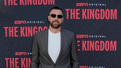 Travis Kelce once preferred Katy Perry over Taylor Swift in a 2016 interview while playing 'Kiss, Marry, Kill'. (AP Photo/Charlie Riedel) (AP) Travis Kelce once preferred Katy Perry over Taylor Swift in a 2016 interview while playing 'Kiss, Marry, Kill'. (AP Photo/Charlie Riedel) (AP)