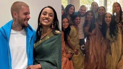 Justin Bieber surprises an Indian bride ahead of her wedding in Los Angeles. Justin Bieber surprises an Indian bride ahead of her wedding in Los Angeles.