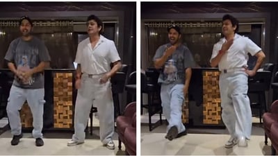 Varun Dhawan shares a nostalgic dance reel with Sonu Nigam, on singer's iconic banger Bijuria. Varun Dhawan shares a nostalgic dance reel with Sonu Nigam, on singer's iconic banger Bijuria.