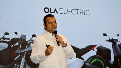 Ola Electric's founder chairman Bhavish Aggarwal. (Reuters)