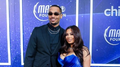 PJ Washington and his wife, Alisha Chanel. (@pjwashington on Instagram) PJ Washington and his wife, Alisha Chanel. (@pjwashington on Instagram)