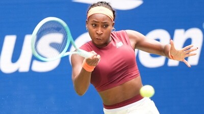 Coco Gauff net worth: The 21-year-old faces Naomi Osaka today, September 1. (IMAGN IMAGES via Reuters Connect)