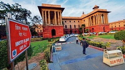 The finance ministry building in New Delhi. The GST Council, chaired by Finance Minister Nirmala Sitharaman is set to meet this week to discuss GST reforms. (HT File Photo) The finance ministry building in New Delhi. The GST Council, chaired by Finance Minister Nirmala Sitharaman is set to meet this week to discuss GST reforms. (HT File Photo)
