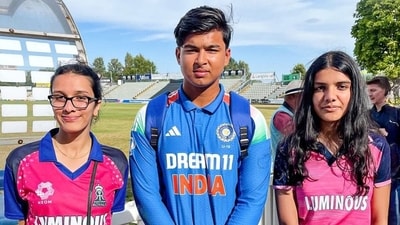 Vaibhav Suryavanshi is quickly becoming a fan favourite. Two fans drove for six hours just to catch a glimpse of the young batter. (Rajasthan Royals - X) Vaibhav Suryavanshi is quickly becoming a fan favourite. Two fans drove for six hours just to catch a glimpse of the young batter. (Rajasthan Royals - X)