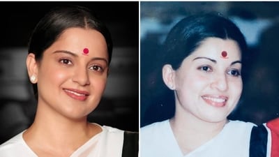 Kangana Ranaut played former Tamil Nadu chief minister J Jayalalithaa in Thalaivii. The film was released in 2021. Kangana Ranaut played former Tamil Nadu chief minister J Jayalalithaa in Thalaivii. The film was released in 2021.