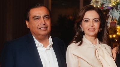 Mukesh Ambani and Nita Ambani. The NMACC India Weekend was scheduled for 12-14 September in New York (NMACC/X) Mukesh Ambani and Nita Ambani. The NMACC India Weekend was scheduled for 12-14 September in New York (NMACC/X)