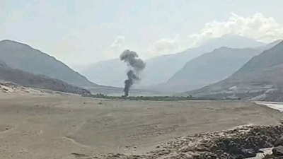 "Among the killed were two pilots and three technicians," the police said. (X) "Among the killed were two pilots and three technicians," the police said. (X)