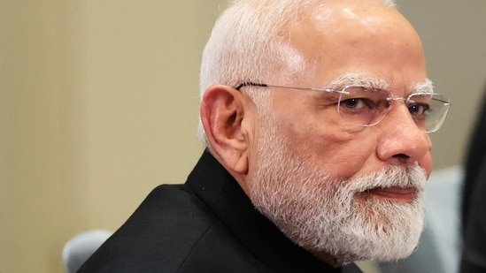 Prime Minister Narendra Modi at the Shanghai Cooperation Organisation (SCO) summit in Tianjin, China, on Monday, September 1, 2025. (AP)