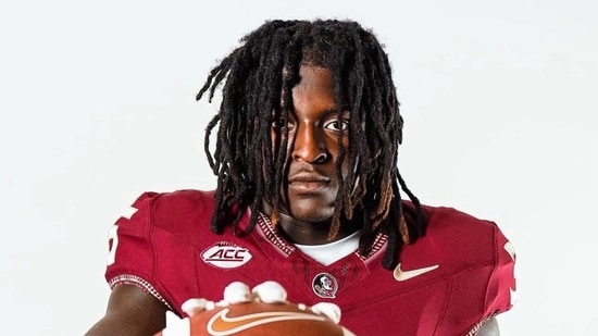 Florida State freshman linebacker Ethan Pritchard was hospitalized after being shot while visiting family in Havana. (@LogansTwitty/X)