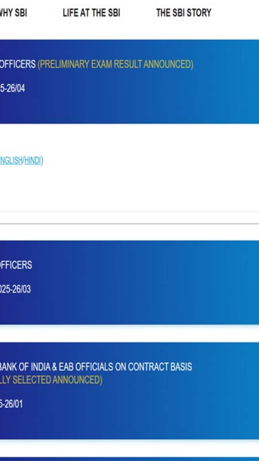 SBI PO Prelims Result 2025 Live: Probationary Officers results declared at sbi.co.in, direct link here