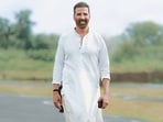 Akshay Kumar was spotted visiting the Guruvayur temple in Kerala this week. Akshay Kumar was spotted visiting the Guruvayur temple in Kerala this week.