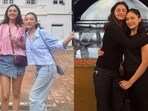 Aneet Padda reuintes with Bad Girls Don't Cry co-star Lhakyila. Aneet Padda reuintes with Bad Girls Don't Cry co-star Lhakyila.